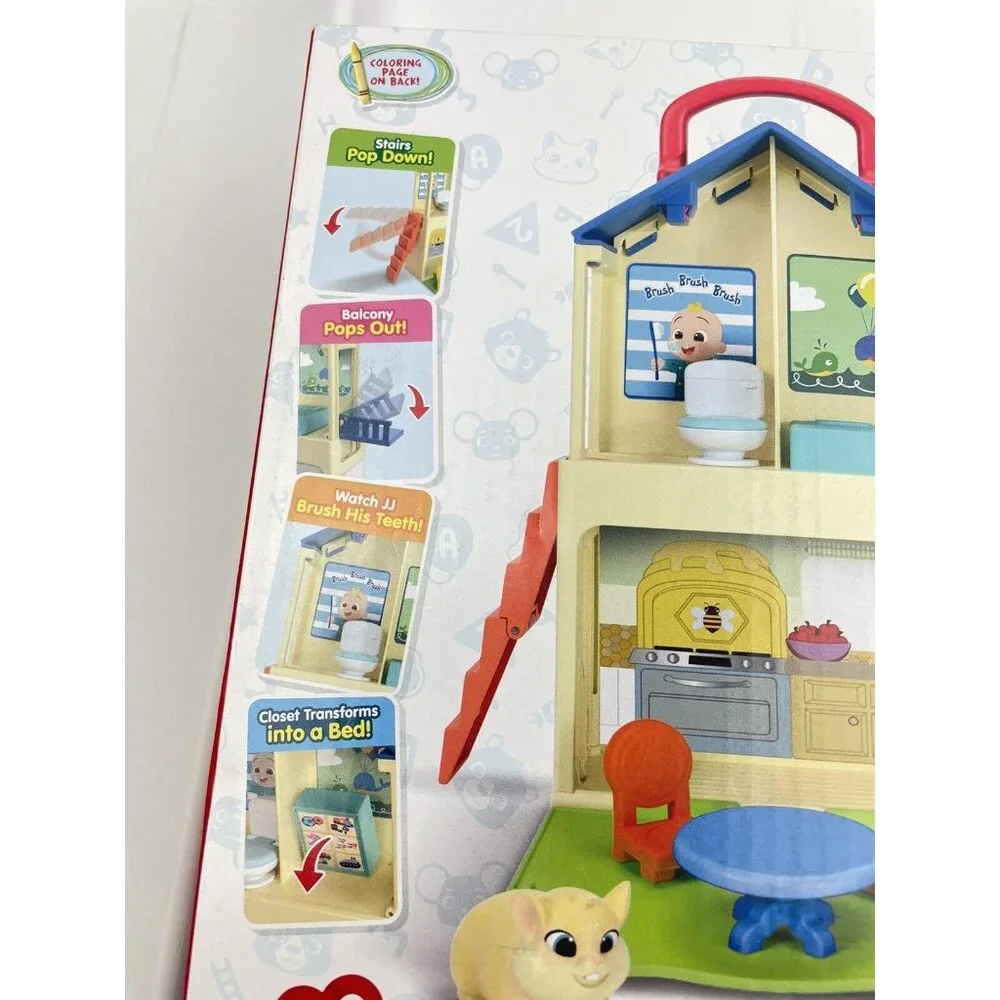 Cocomelon Pop n’ Play House Playset 7pc